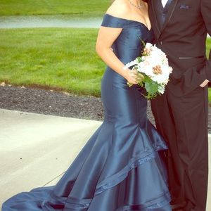 Jovani Prom Dress Navy Size 0